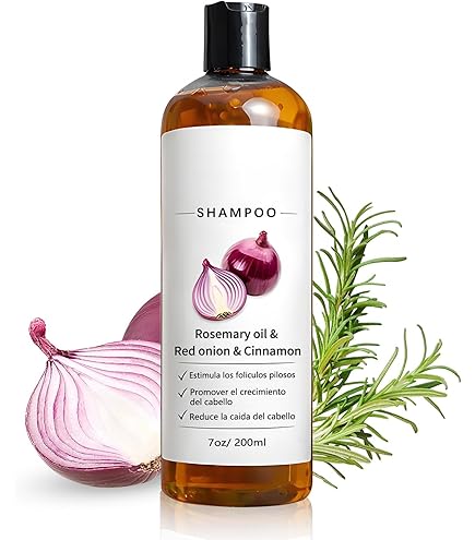 Shampoo de cebolla y romero Maxima calidad x 2 meses